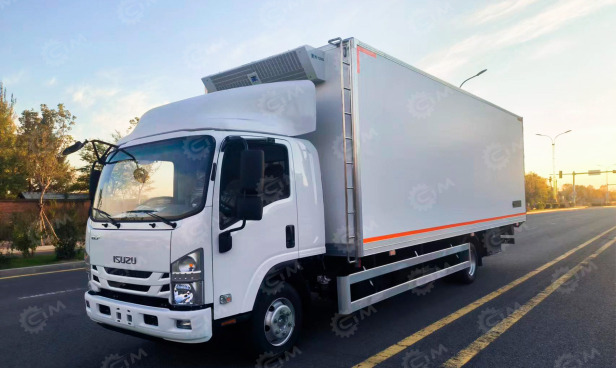 Рефрижератор Фургон рефрижератор на шасси ISUZU 4х2 дв 139kw гп 5 тонн (фургон 5200х2300х2200, холодильная у: фото 1