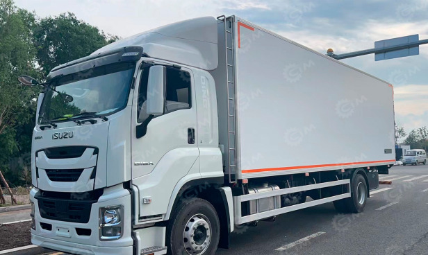 Фургон рефрижератор на шасси ISUZU 4х2 дв 177kw гп 14 тонн (фургон 6800*2370*2500) холодильная - Рефрижератор: фото 1 Фургон рефрижератор на шасси ISUZU 4х2 дв 177kw гп 14 тонн (фургон 6800*2370*2500) холодильная - Рефрижератор: фото 1
