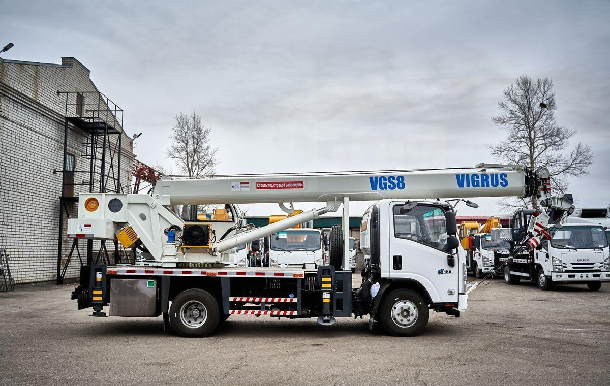 Новый Мобильный кран Isuzu Elf: фото 25