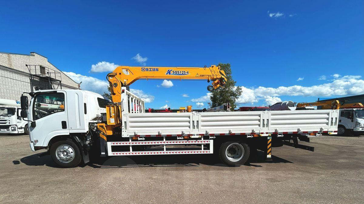 Isuzu Elf - Грузовик бортовой/ Платформа, Автоманипулятор: фото 3 Isuzu Elf - Грузовик бортовой/ Платформа, Автоманипулятор: фото 3