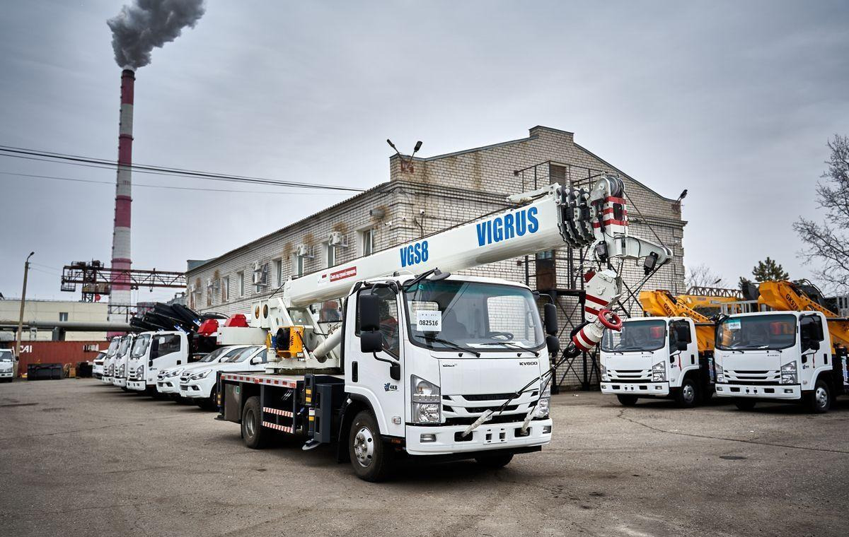 Новый Мобильный кран Isuzu Elf: фото 21