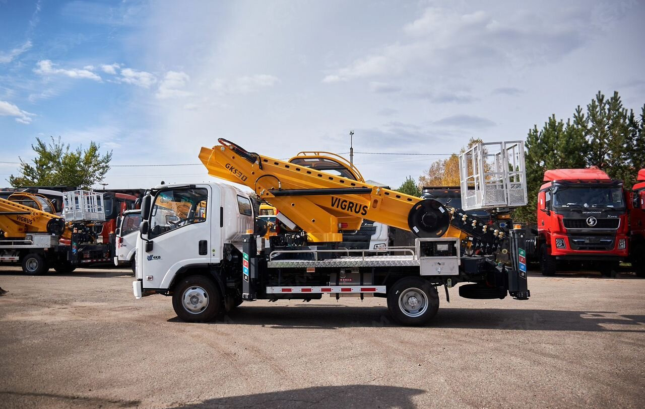 Новый Грузовик с подъемником Isuzu Elf: фото 23 Новый Грузовик с подъемником Isuzu Elf: фото 23