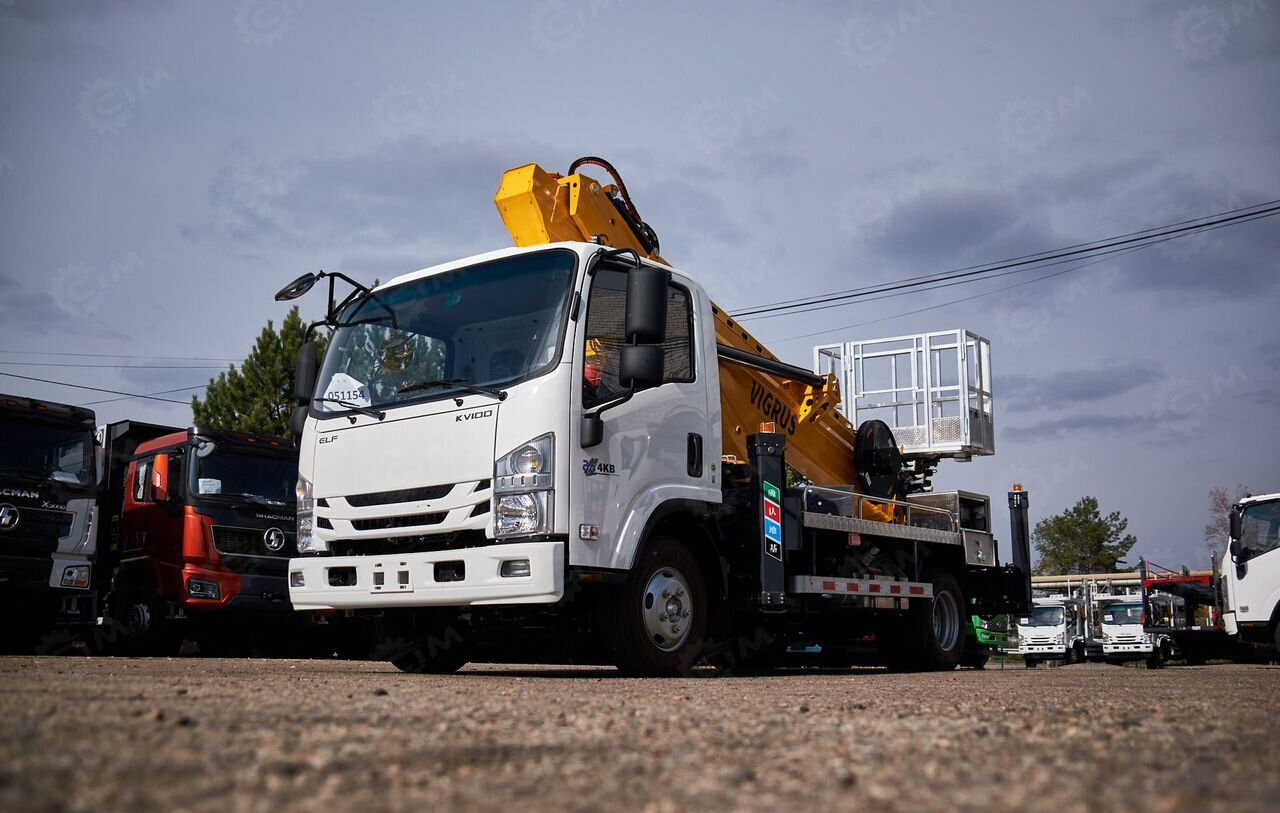 Новый Грузовик с подъемником Isuzu Elf: фото 21 Новый Грузовик с подъемником Isuzu Elf: фото 21