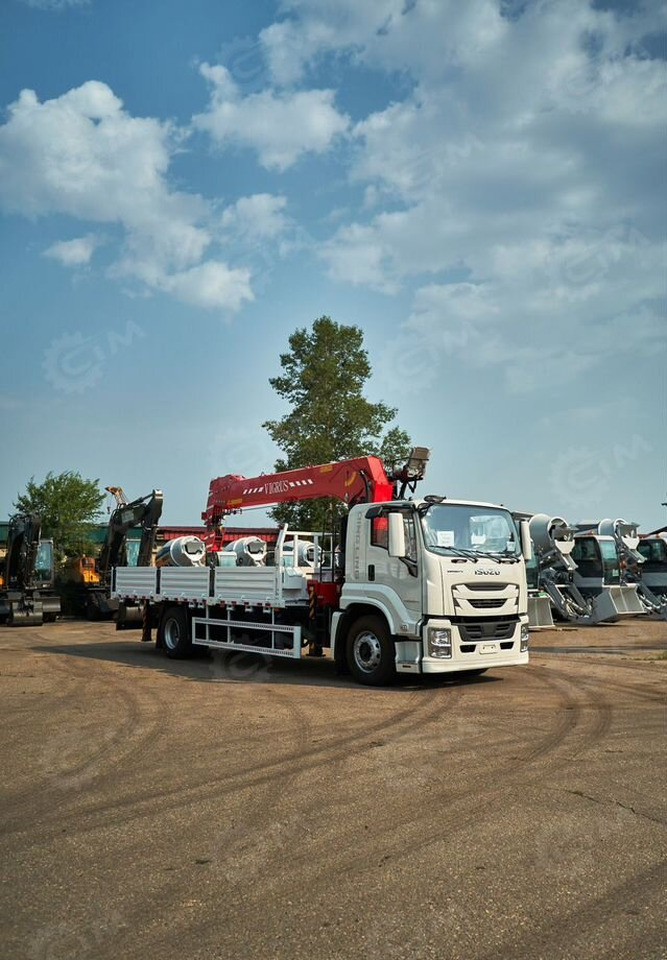 Isuzu Giga (C-series) - Грузовик бортовой/ Платформа, Автоманипулятор: фото 1 Isuzu Giga (C-series) - Грузовик бортовой/ Платформа, Автоманипулятор: фото 1