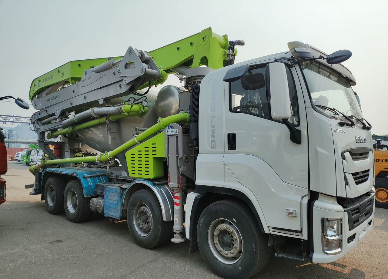 Новый Автобетононасос-смеситель Isuzu Giga: фото 10