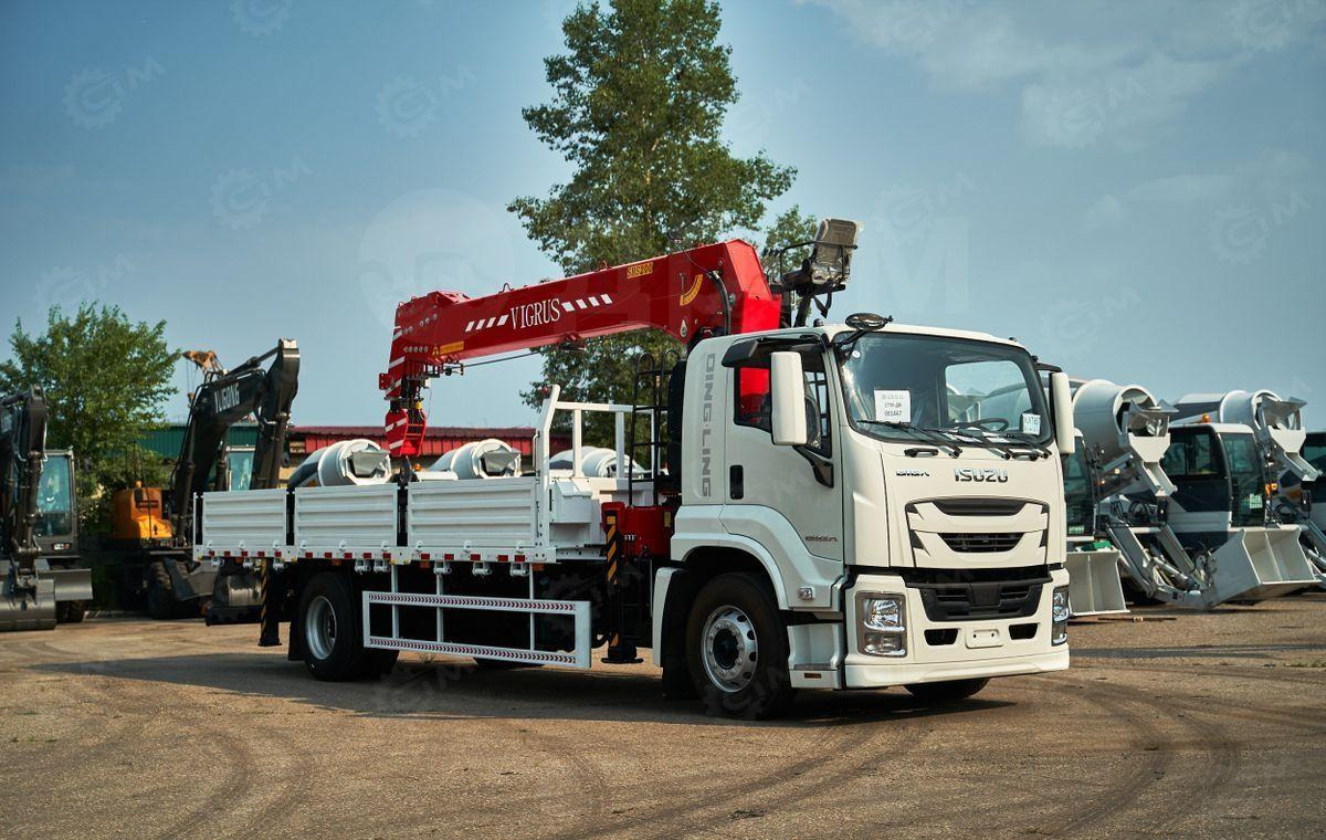 Isuzu Giga - Грузовик бортовой/ Платформа, Автоманипулятор: фото 1 Isuzu Giga - Грузовик бортовой/ Платформа, Автоманипулятор: фото 1