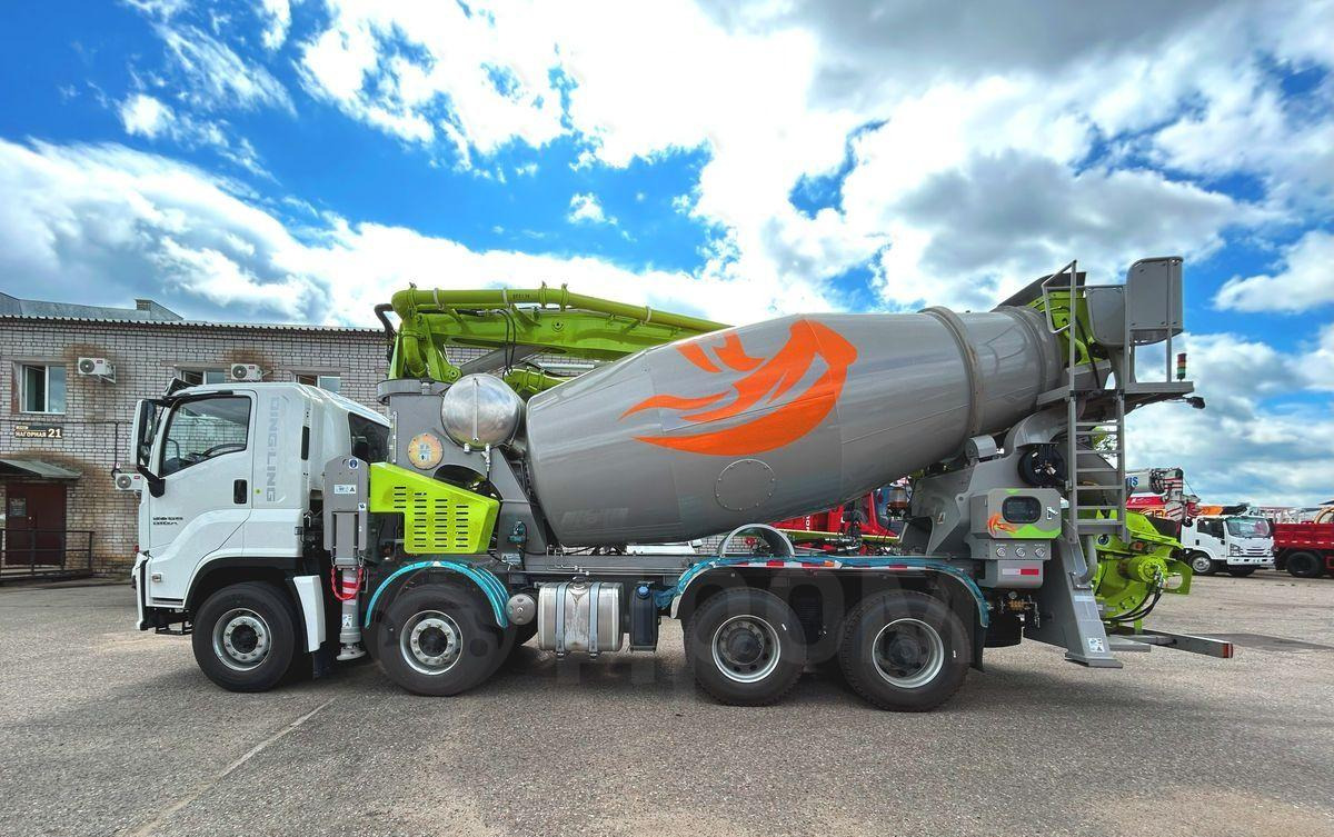 Новый Автобетоносмеситель Isuzu Giga: фото 8