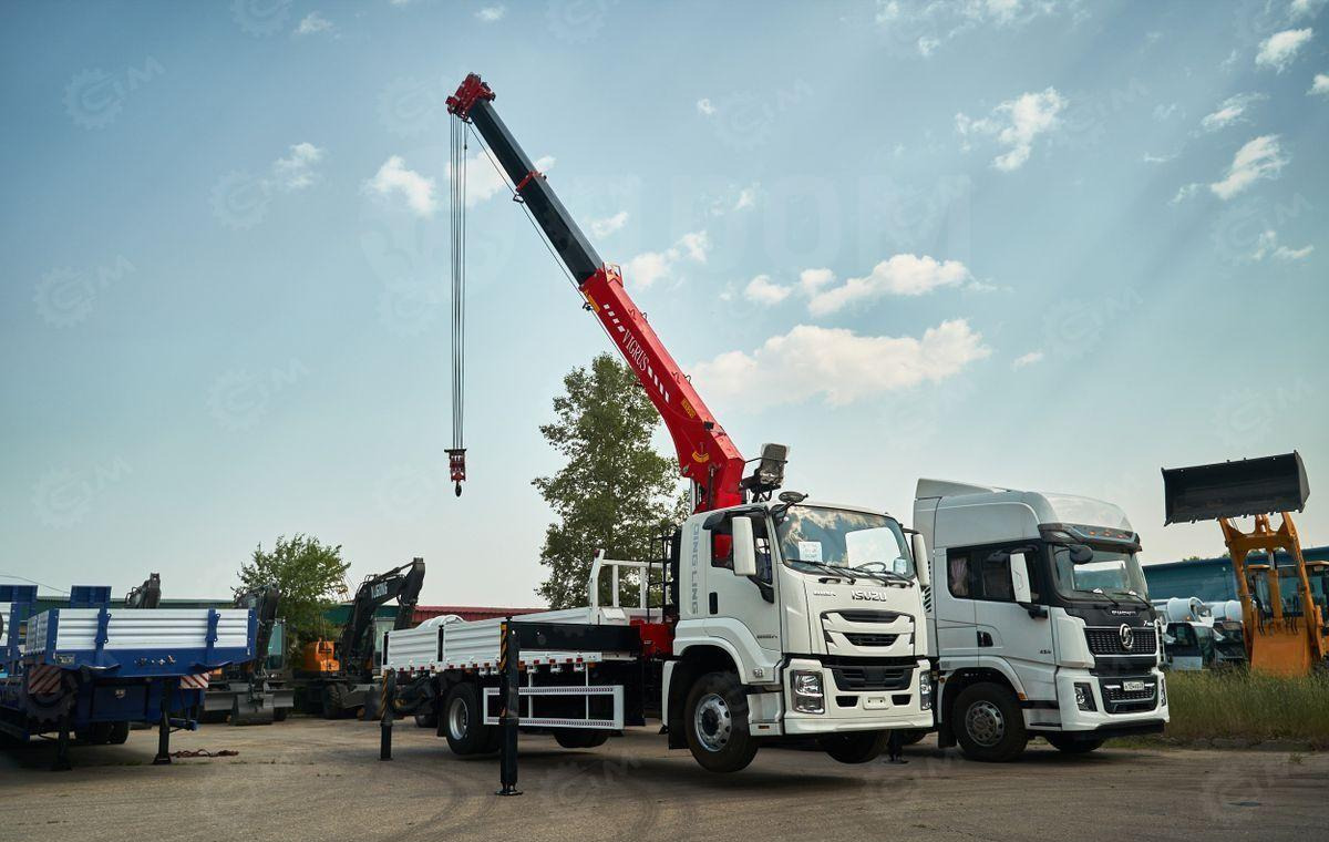 Новый Грузовик бортовой/ Платформа, Автоманипулятор Isuzu Giga: фото 20