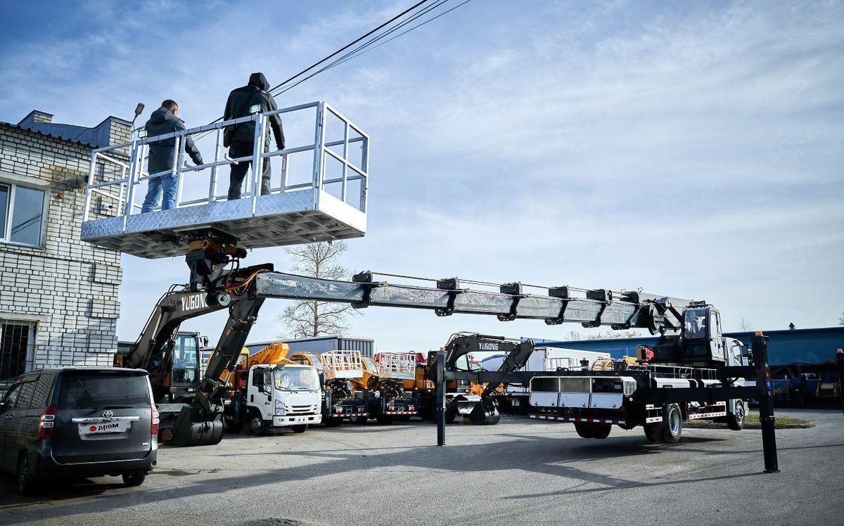 Новый Грузовик с подъемником Isuzu Giga: фото 22