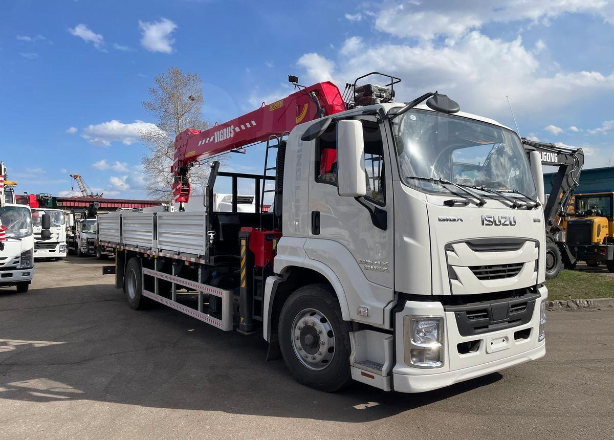 Isuzu Giga - Грузовик бортовой/ Платформа, Автоманипулятор: фото 3 Isuzu Giga - Грузовик бортовой/ Платформа, Автоманипулятор: фото 3