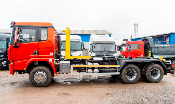 Крюковой погрузчик (мультилифт) на шасси Shacman 6x4 ВЕЛМАШ ВК Т20 Х3000 дв. 430 л.с. гп 20т - Крюковой мультилифт: фото 1 Крюковой погрузчик (мультилифт) на шасси Shacman 6x4 ВЕЛМАШ ВК Т20 Х3000 дв. 430 л.с. гп 20т - Крюковой мультилифт: фото 1