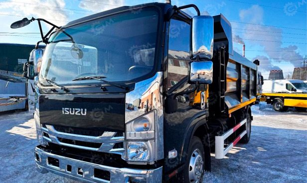 Самосвал ISUZU 4x2 дв 139kw гп 6 тонн кузов 3820х2100х1000 черный, никелированный бампер - Самосвал: фото 1 Самосвал ISUZU 4x2 дв 139kw гп 6 тонн кузов 3820х2100х1000 черный, никелированный бампер - Самосвал: фото 1