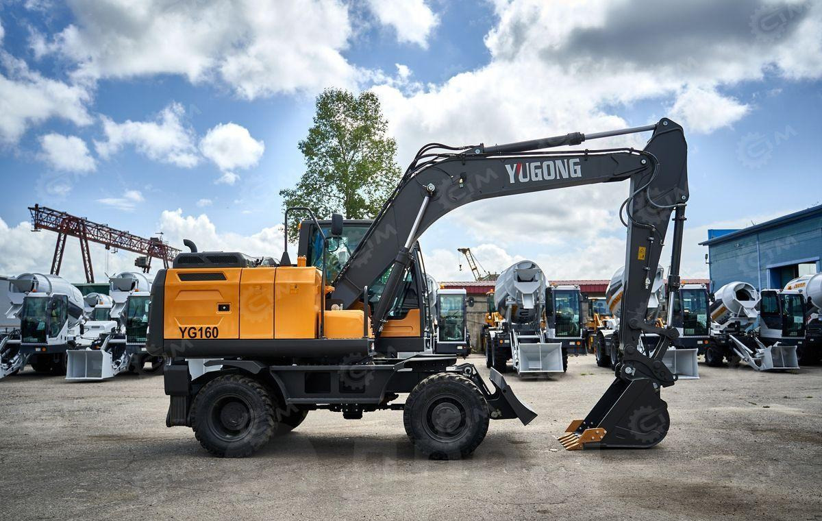 Новый Колёсный экскаватор Yugong YG160: фото 28 Новый Колёсный экскаватор Yugong YG160: фото 28