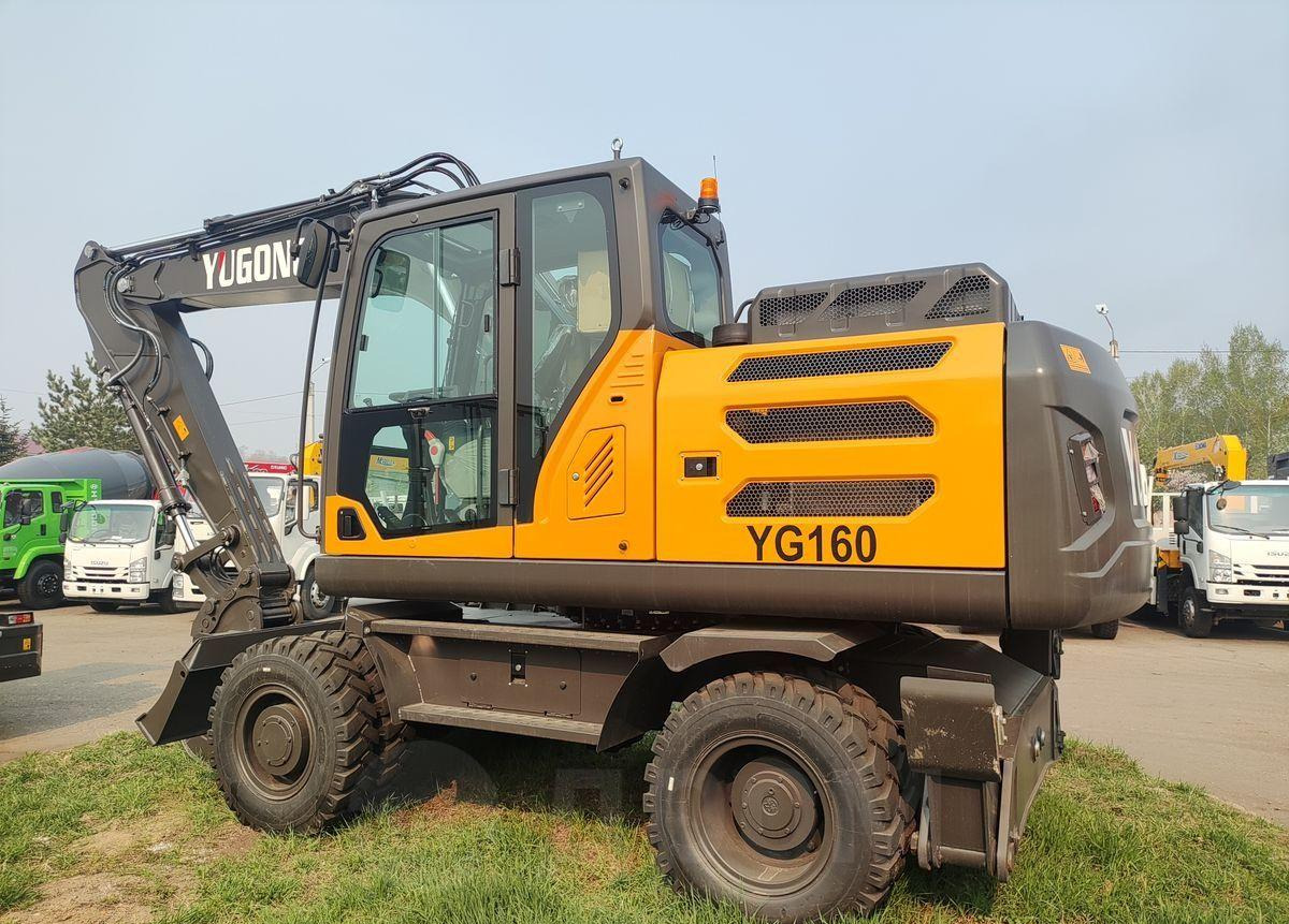 Yugong YG160 - Колёсный экскаватор: фото 5 Yugong YG160 - Колёсный экскаватор: фото 5