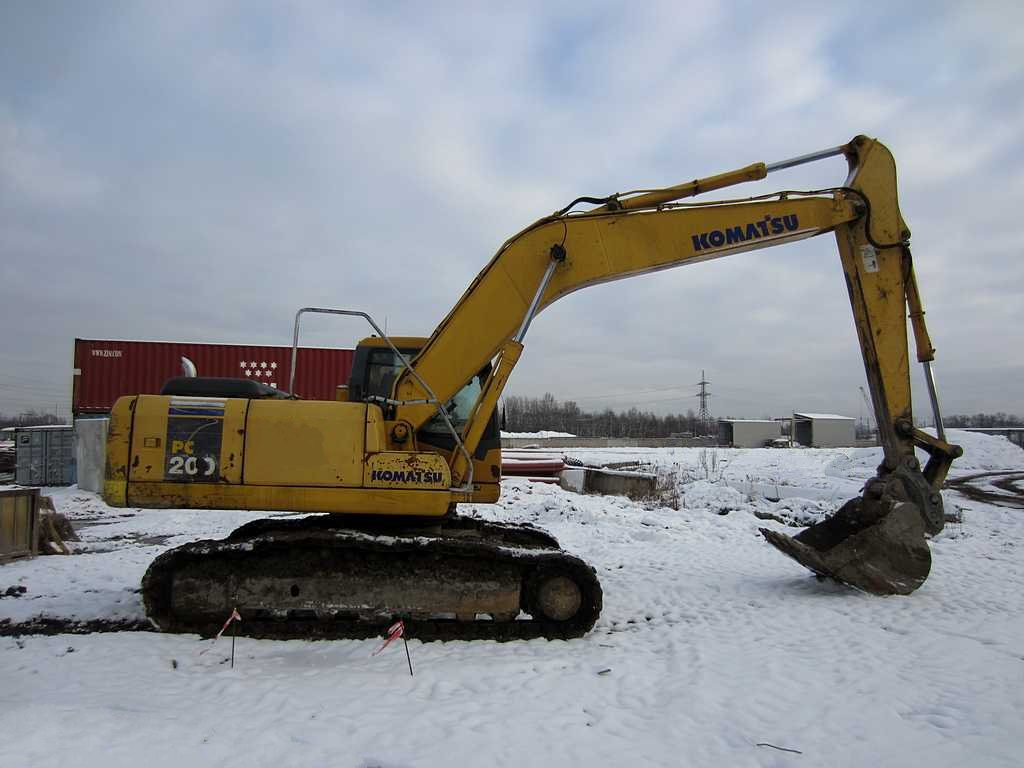 Гусеничный экскаватор KOMATSU PC200: фото 9