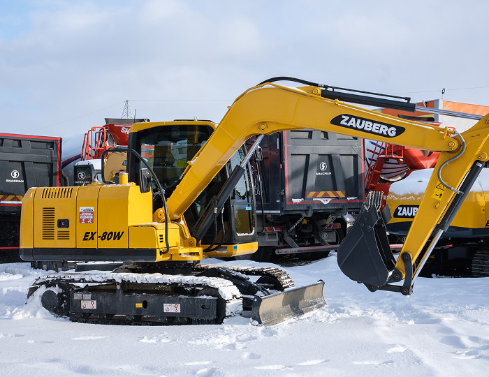 Zauberg EX-80W - Гусеничный экскаватор: фото 1 Zauberg EX-80W - Гусеничный экскаватор: фото 1
