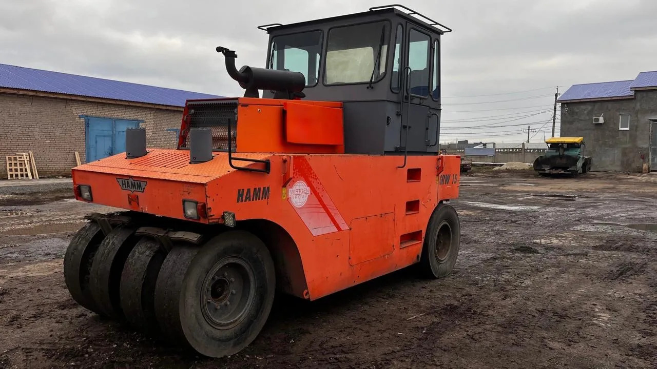 Пневмоколесный каток HAMM GRW15: фото 13