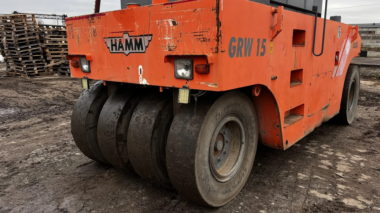 Пневмоколесный каток HAMM GRW15: фото 8