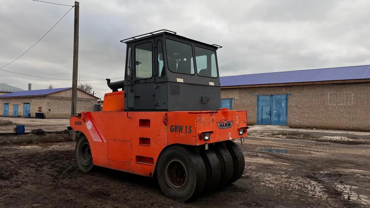 Пневмоколесный каток HAMM GRW15: фото 11