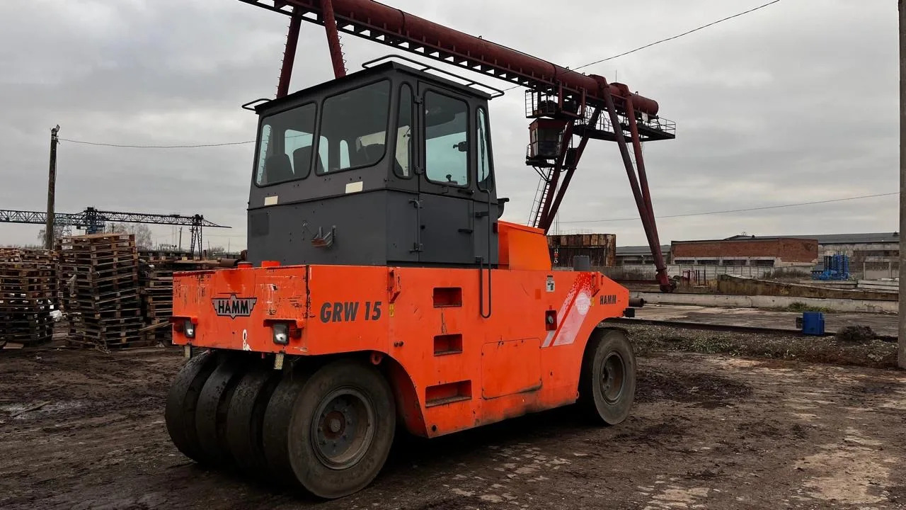 Пневмоколесный каток HAMM GRW15: фото 12
