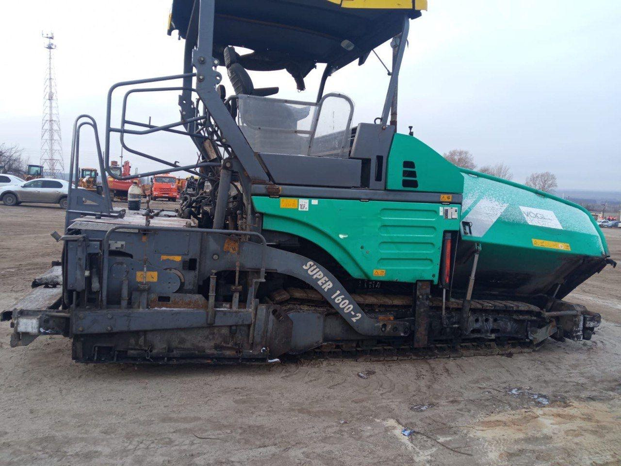 VÖGELE 1600-2 - Асфальтоукладчик: фото 1 VÖGELE 1600-2 - Асфальтоукладчик: фото 1