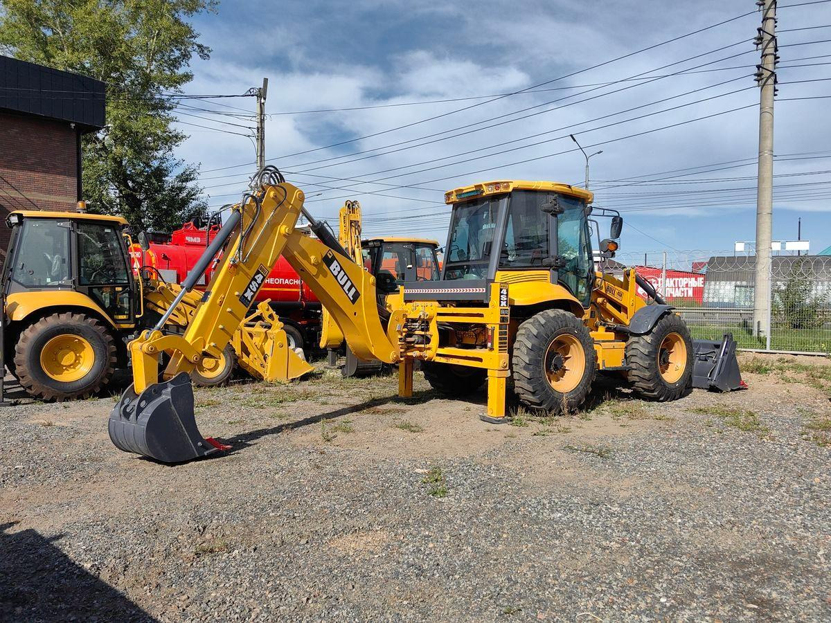 Новый Экскаватор-погрузчик Bull 4SX: фото 6 Новый Экскаватор-погрузчик Bull 4SX: фото 6