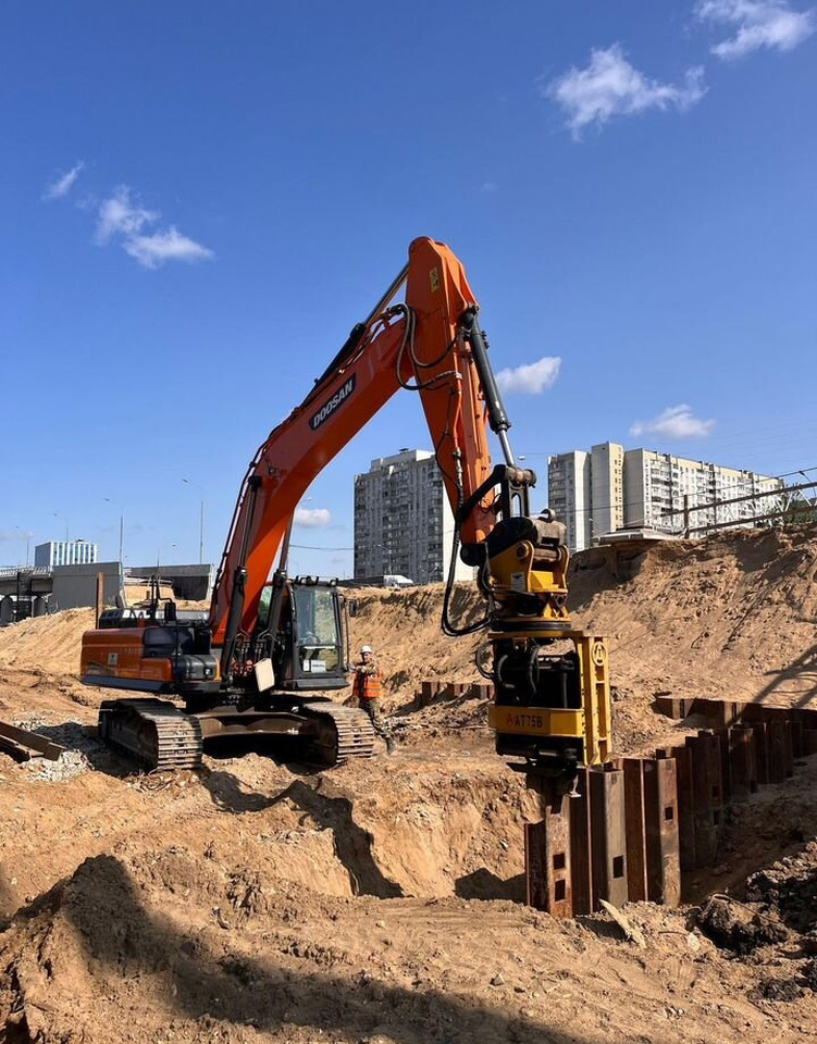 Вибропогружатель anteng AT75B - Навесное оборудование для Строительной техники: фото 3 Вибропогружатель anteng AT75B - Навесное оборудование для Строительной техники: фото 3