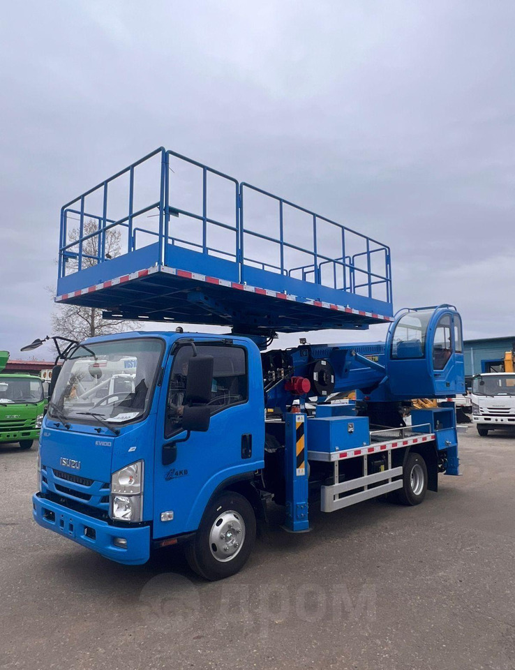 Isuzu 100P - Грузовик с подъемником: фото 1 Isuzu 100P - Грузовик с подъемником: фото 1