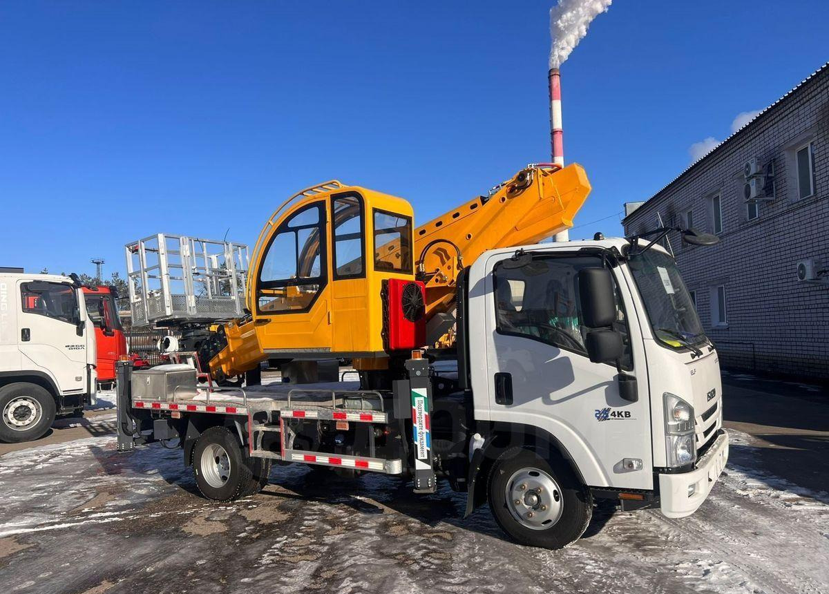 Isuzu 100P - Грузовик с подъемником: фото 1 Isuzu 100P - Грузовик с подъемником: фото 1