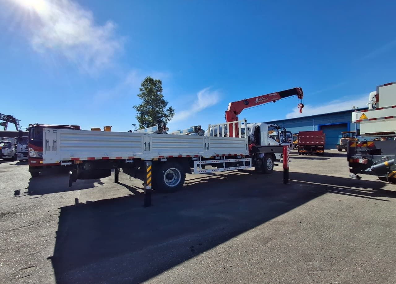 Новый Грузовик бортовой/ Платформа, Автоманипулятор Isuzu Elf (N-series): фото 10
