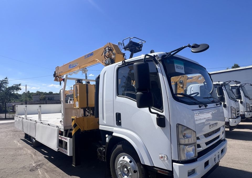 Новый Грузовик бортовой/ Платформа, Автоманипулятор Isuzu Elf (N-series): фото 8