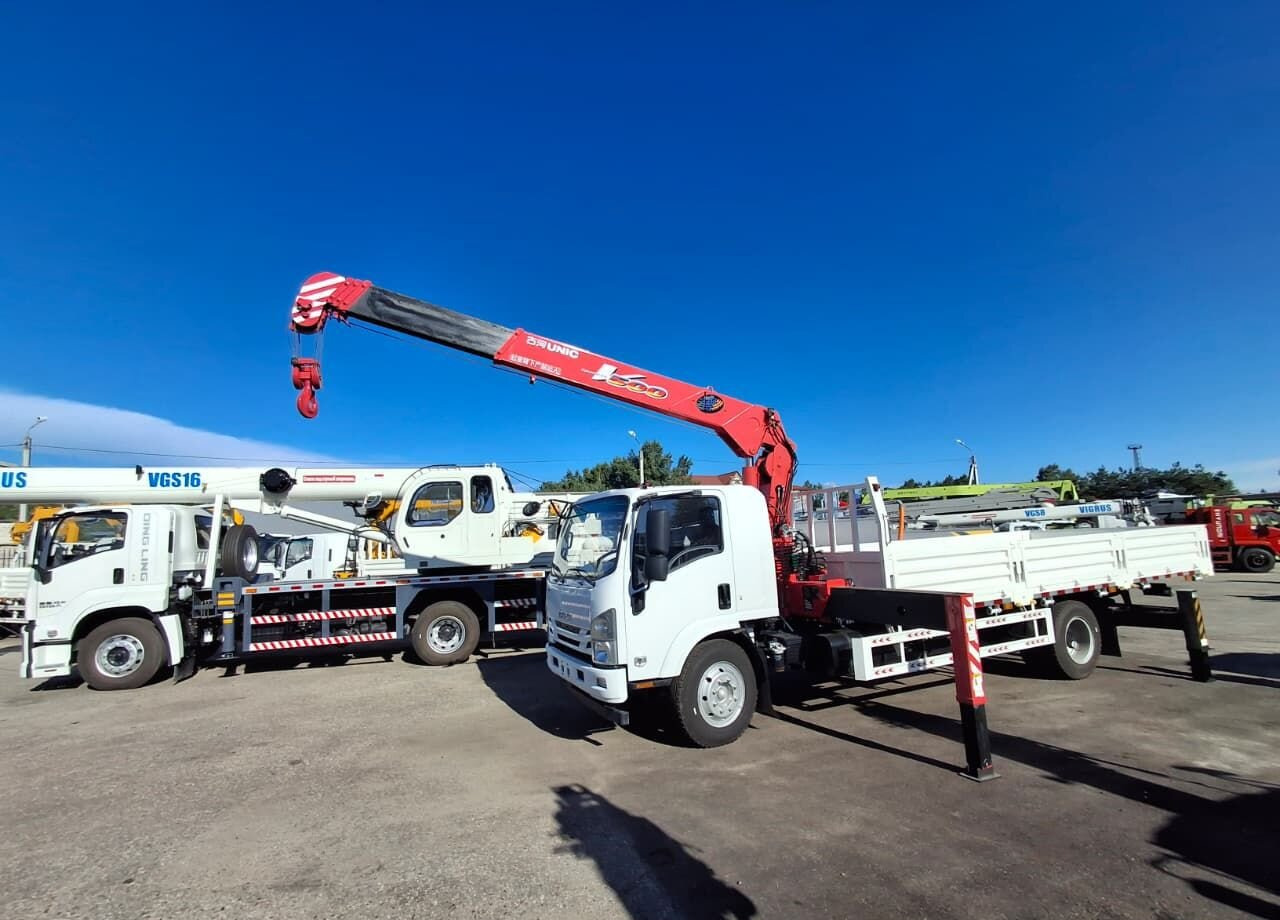 Новый Грузовик бортовой/ Платформа, Автоманипулятор Isuzu Elf (N-series): фото 11