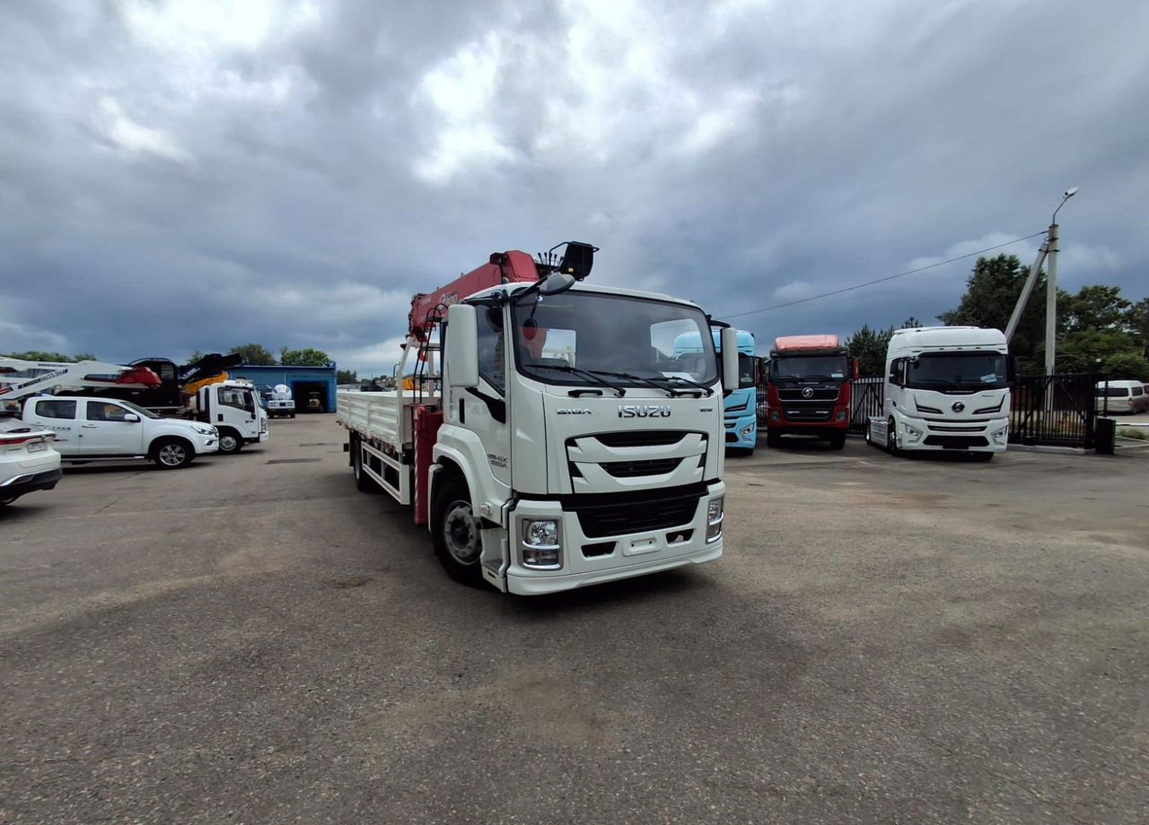 Isuzu Elf (N-series) - Грузовик бортовой/ Платформа, Автоманипулятор: фото 3 Isuzu Elf (N-series) - Грузовик бортовой/ Платформа, Автоманипулятор: фото 3