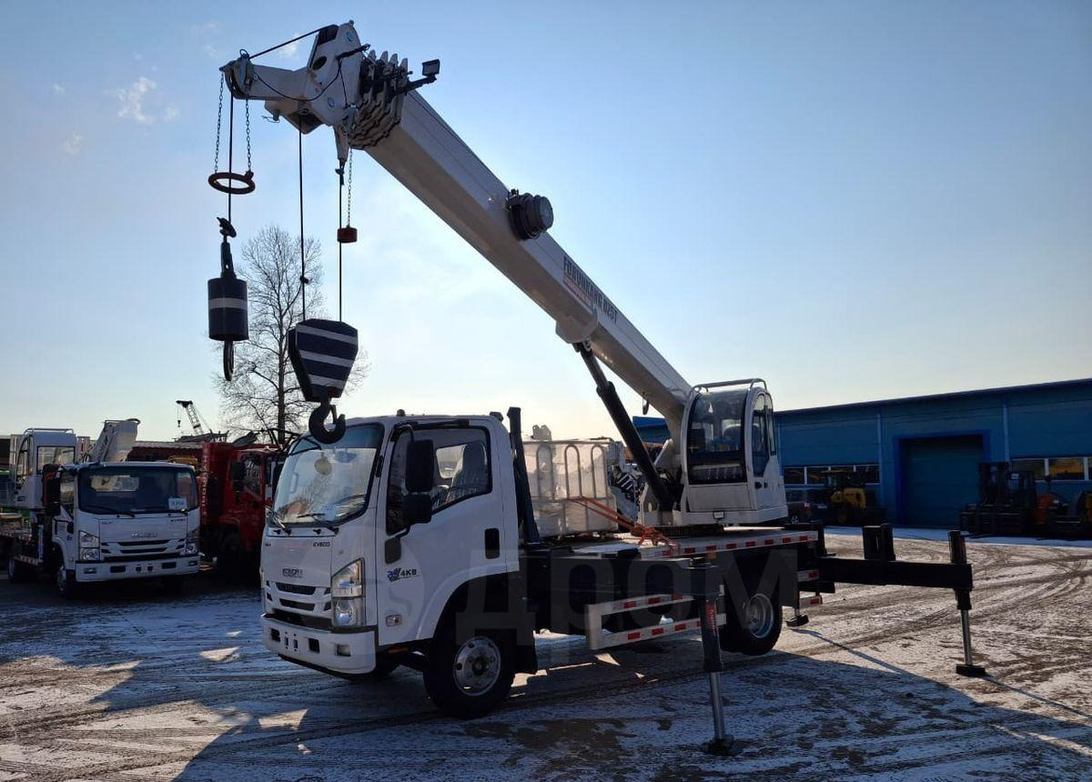 Isuzu Elf - Мобильный кран: фото 1 Isuzu Elf - Мобильный кран: фото 1