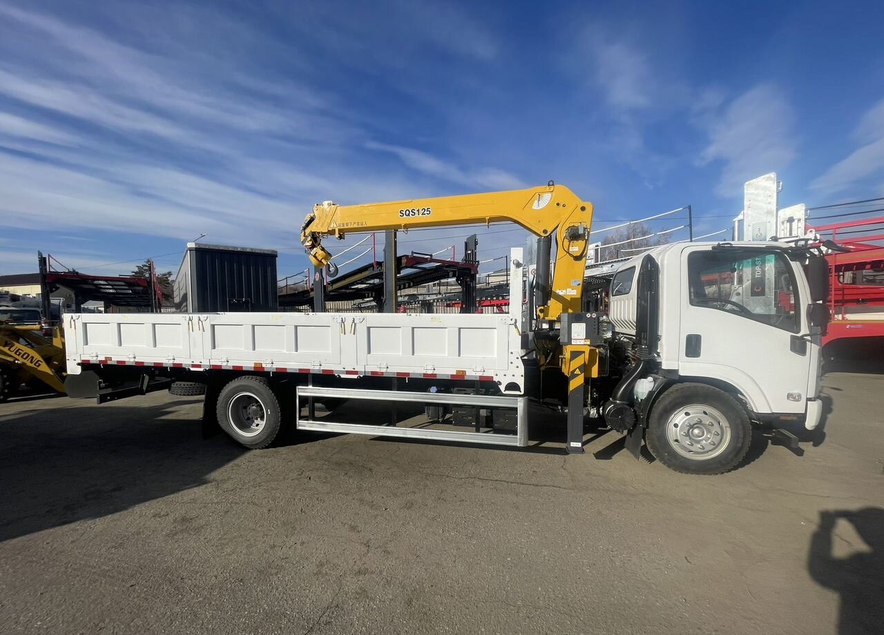 Isuzu Elf - Грузовик бортовой/ Платформа, Автоманипулятор: фото 2 Isuzu Elf - Грузовик бортовой/ Платформа, Автоманипулятор: фото 2