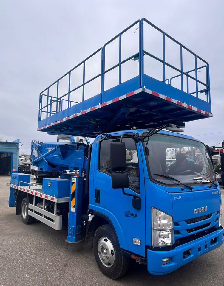 Новый Грузовик с подъемником Isuzu Elf: фото 13