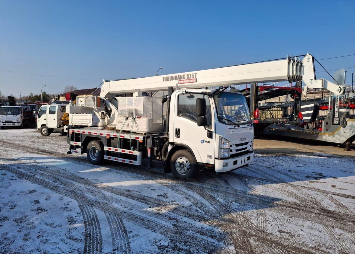 Isuzu Elf - Мобильный кран: фото 4 Isuzu Elf - Мобильный кран: фото 4