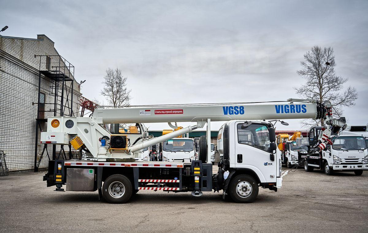 Новый Мобильный кран Isuzu Elf: фото 25