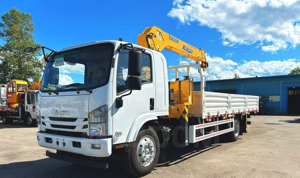 Isuzu Elf - Бортовой грузовик/ Платформа, Автоманипулятор: фото 2 Isuzu Elf - Бортовой грузовик/ Платформа, Автоманипулятор: фото 2