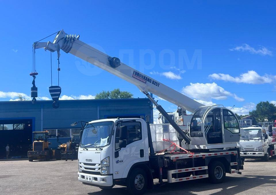 Новый Мобильный кран Isuzu Elf: фото 7