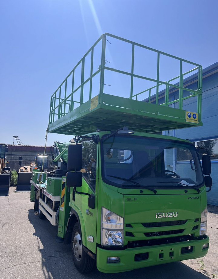 Новый Грузовик с подъемником Isuzu Elf: фото 6