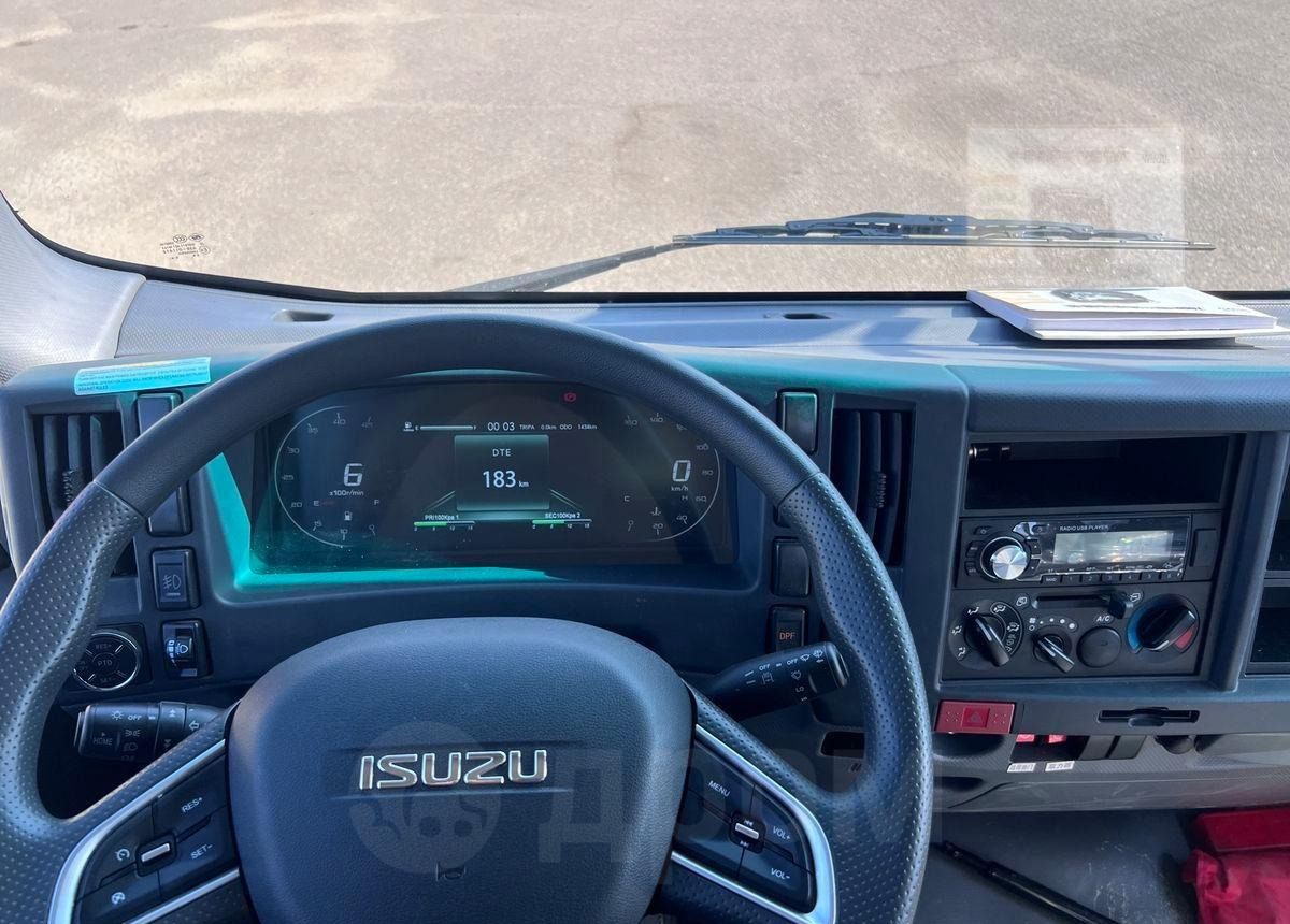 Новый Грузовик бортовой/ Платформа, Автоманипулятор Isuzu Elf: фото 9
