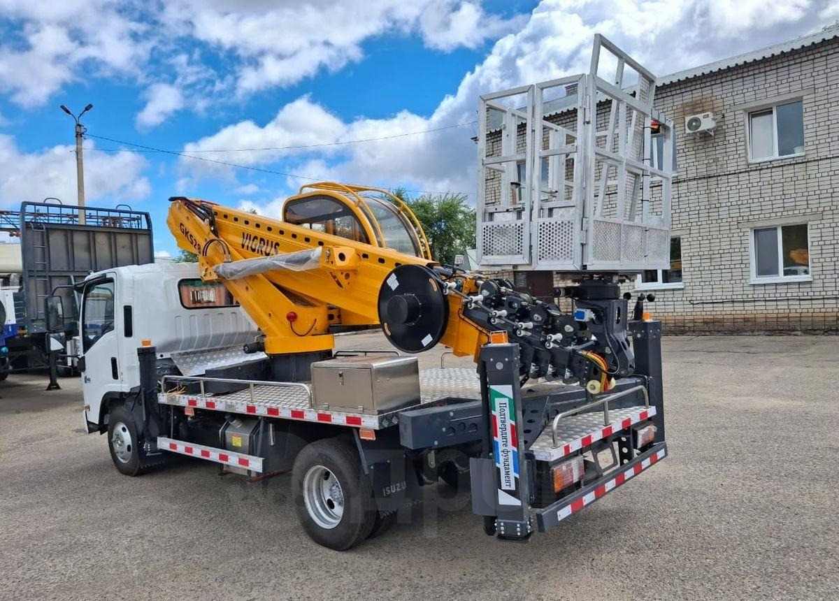 Новый Грузовик с подъемником Isuzu Elf: фото 25