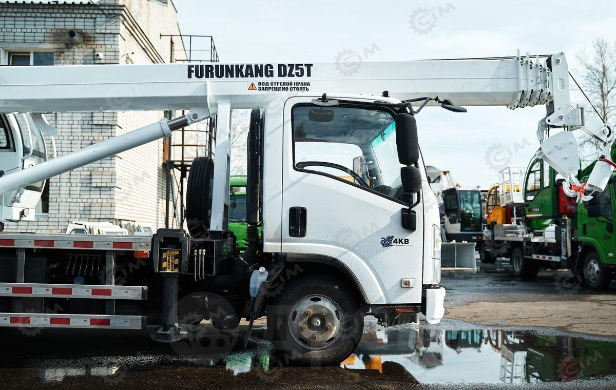 Новый Мобильный кран Isuzu Elf: фото 16