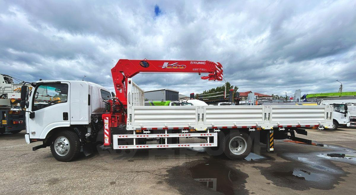 Isuzu Elf - Бортовой грузовик/ Платформа, Автоманипулятор: фото 2 Isuzu Elf - Бортовой грузовик/ Платформа, Автоманипулятор: фото 2