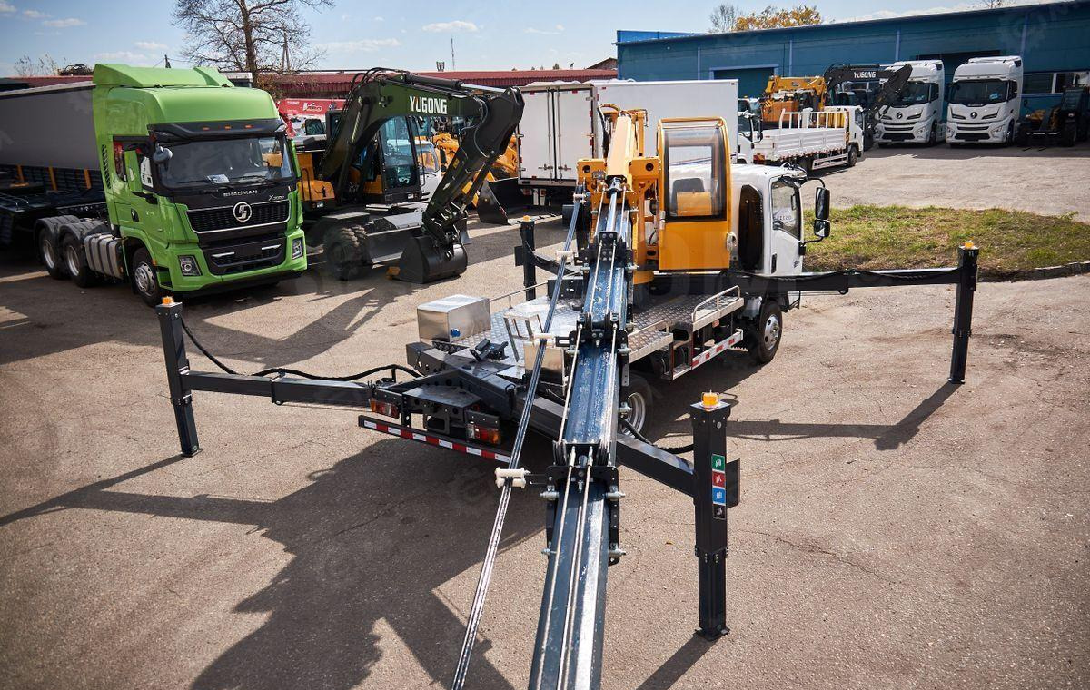 Новый Грузовик с подъемником Isuzu Elf: фото 24