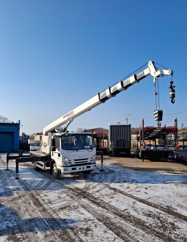 Новый Мобильный кран Isuzu Elf: фото 9
