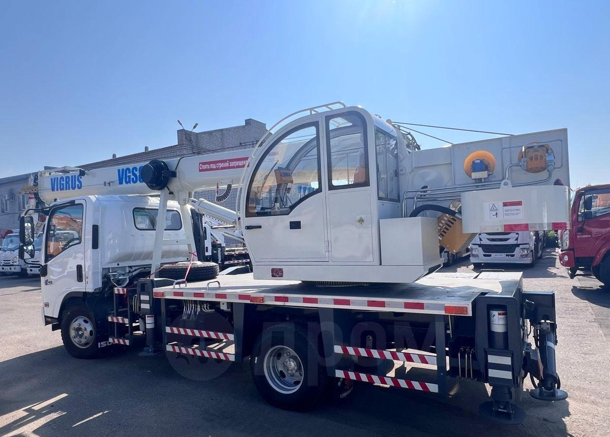 Isuzu Elf - Мобильный кран: фото 4 Isuzu Elf - Мобильный кран: фото 4