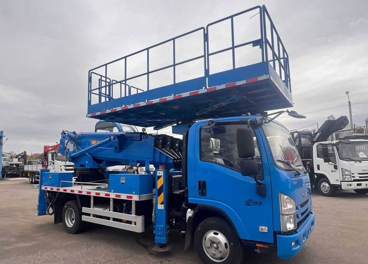 Новый Грузовик с подъемником Isuzu Elf: фото 15