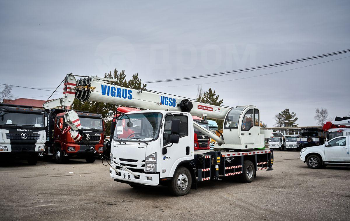 Новый Мобильный кран Isuzu Elf: фото 14